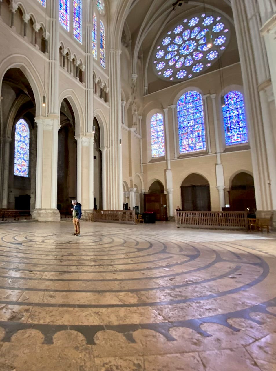 The Cosmic Labyrinth at Chartres Cathedral